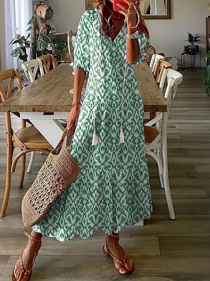 Elowen | Boho Maxi Dress
