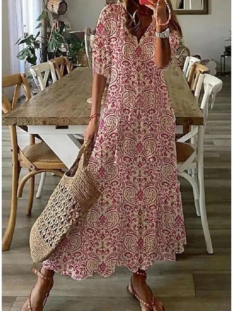 Elowen | Boho Maxi Dress