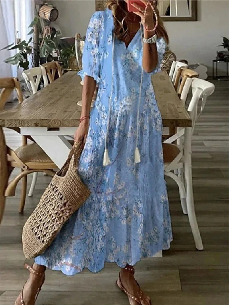 Elowen | Boho Maxi Dress