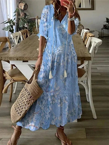 Elowen | Boho Maxi Dress