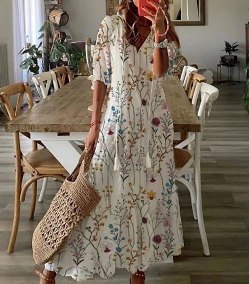 Elowen | Boho Maxi Dress