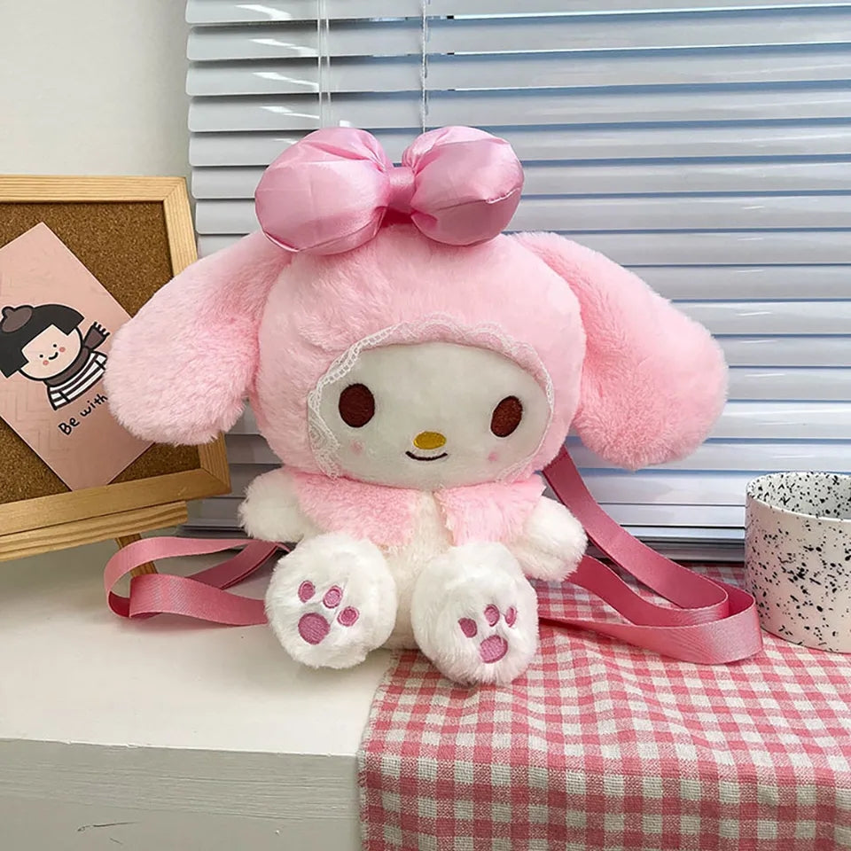 Japanese Anime Cartoon Plush Backpack