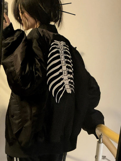 Spine Bone Jacket Bomber