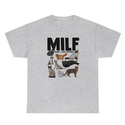 Cat Print Short Sleeve T-shirt