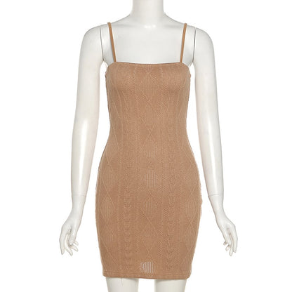 Green Knit Bodycon Dress