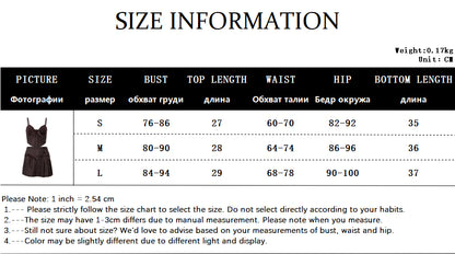 2PCS Vertical Stripe Print Spaghetti Strap Top + Skirt