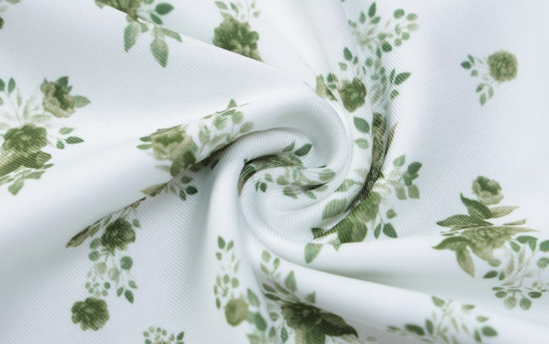 Floral Chiffon A-Line Mini Dress