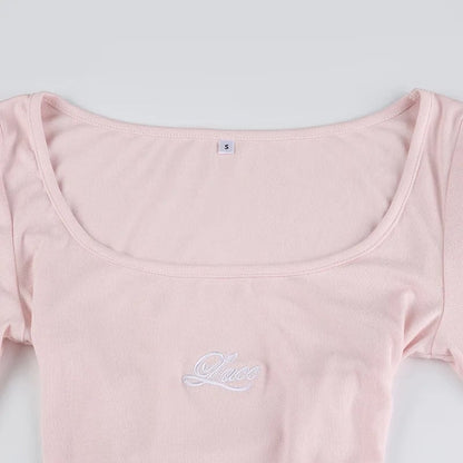 Pink Ribbon Bow Long Sleeve Shirt
