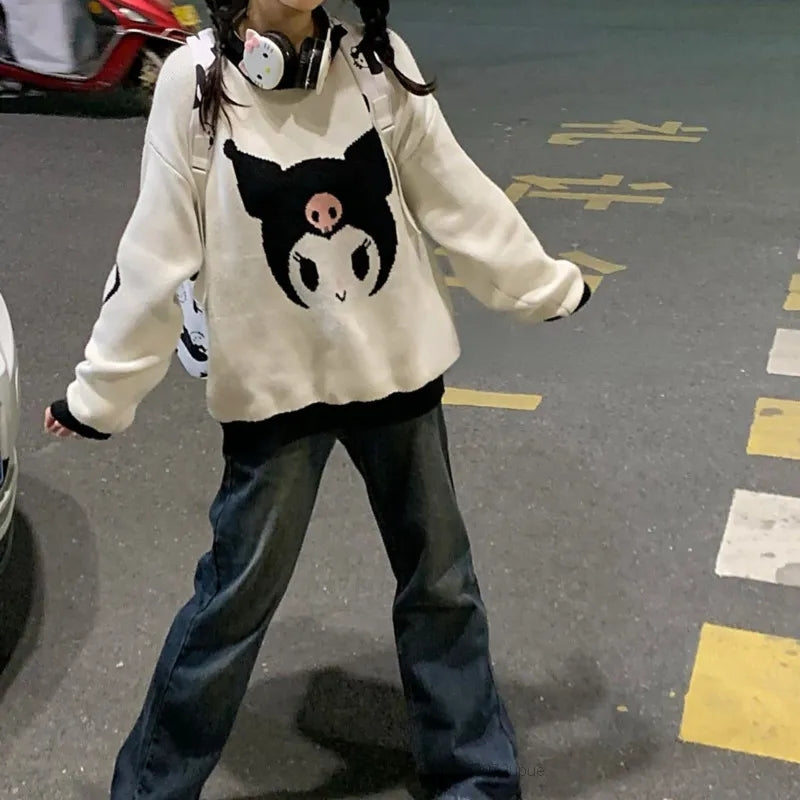 Japanese Anime Soft Loose Sweater