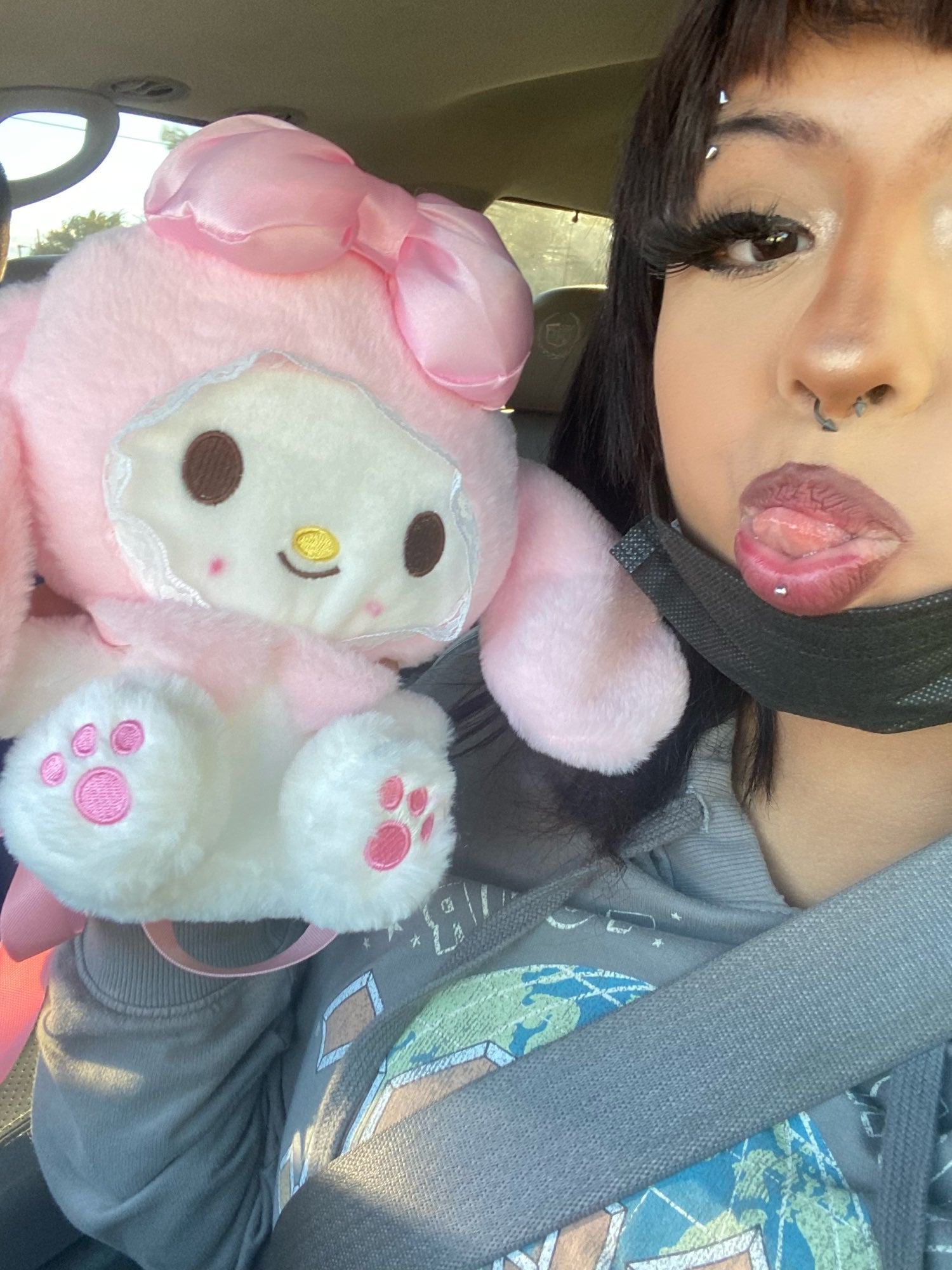 Japanese Anime Cartoon Plush Backpack
