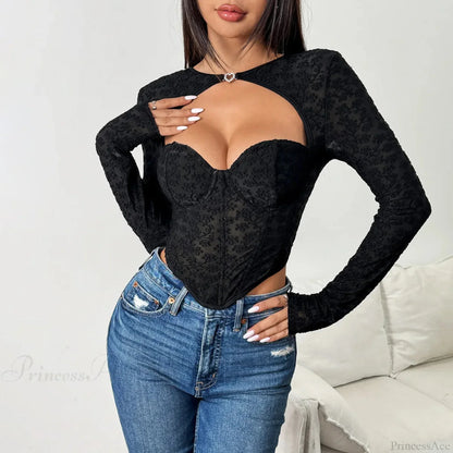 Fishbone Crop Top