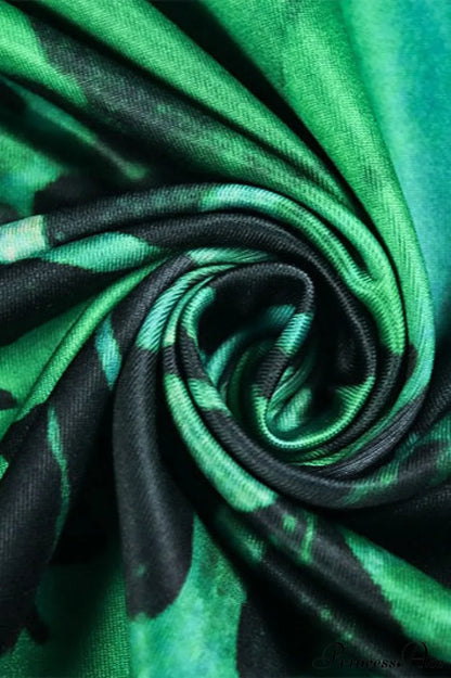 Floral Hollow Backless Tie Bodycon Maxi Dress