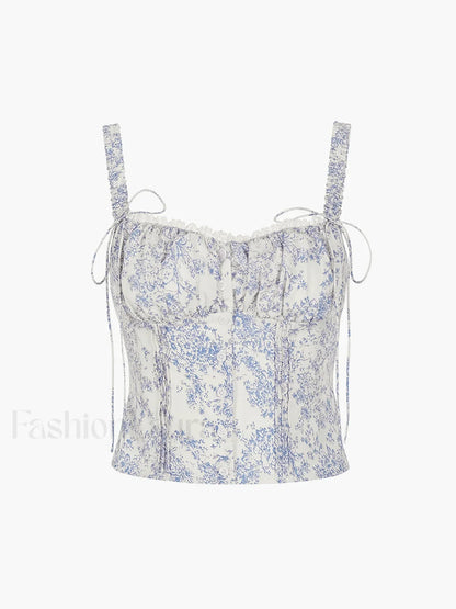 Floral Printed Cami Top