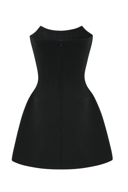 Frances Crystal-embellished Sleeveless Mini Dress