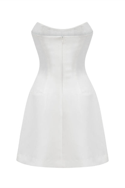 Frances Crystal-embellished Sleeveless Mini Dress