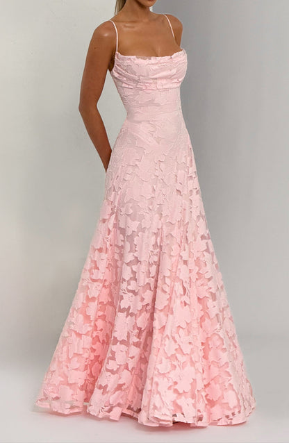 Rachele Maxi Dress - Blush