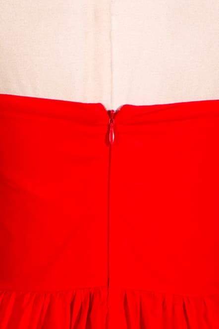 Frederica Flower Strapless Maxi Dress