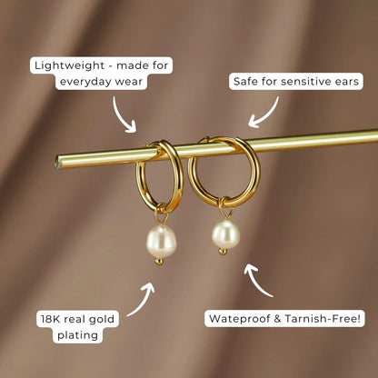 Stella Hoop Earrings