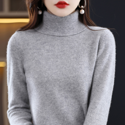 | Women’s Winter Turtleneck Knit Sweater