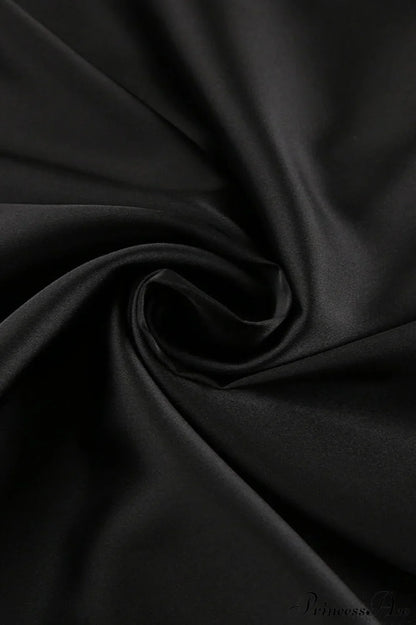 Halter Draped Satin Curvy Maxi Dress