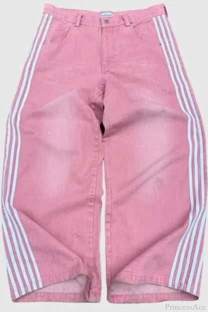 Harajuku Mysterious Letter Patch Pant