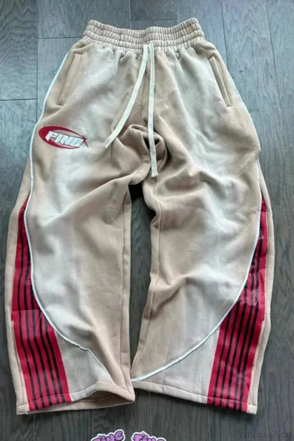 Harajuku Mysterious Letter Patch Pant