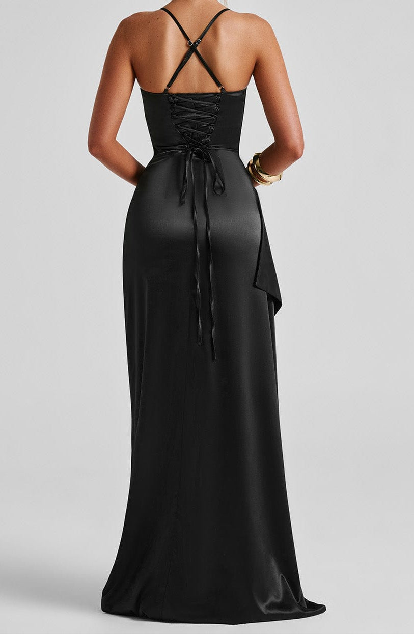 Ariadna Maxi Dress - Black