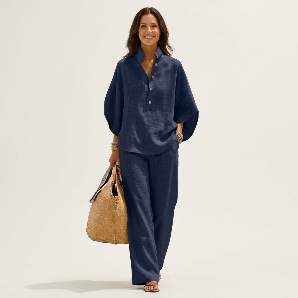 Sophie | Linen Two-Piece Set