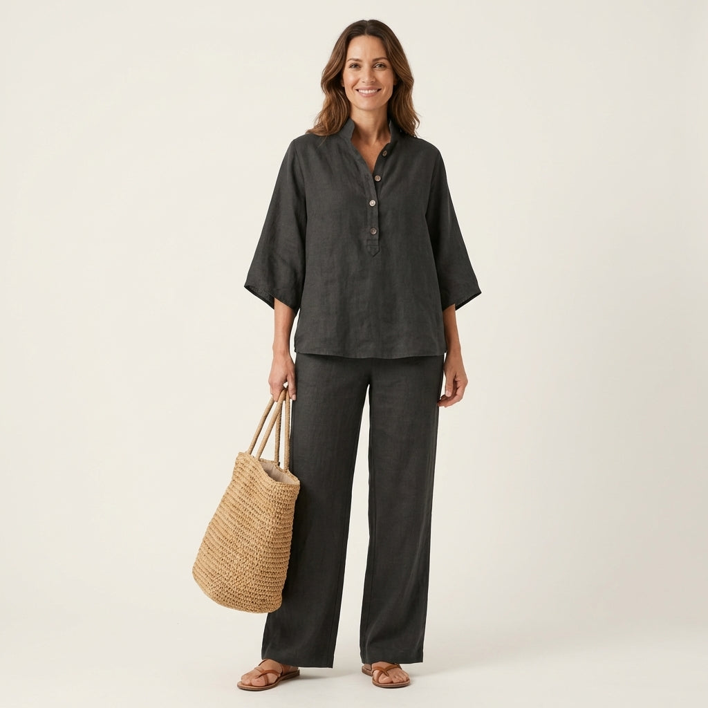 Sophie | Linen Two-Piece Set