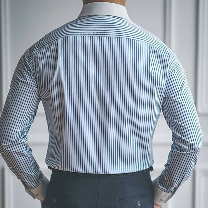 Marcello Slim Fit Stripe Shirt