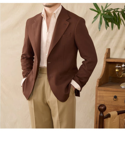 Matteo Linen Tencel Blend Suit Jacket
