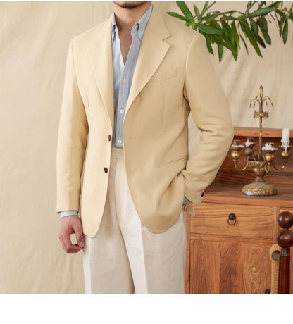 Matteo Linen Tencel Blend Suit Jacket