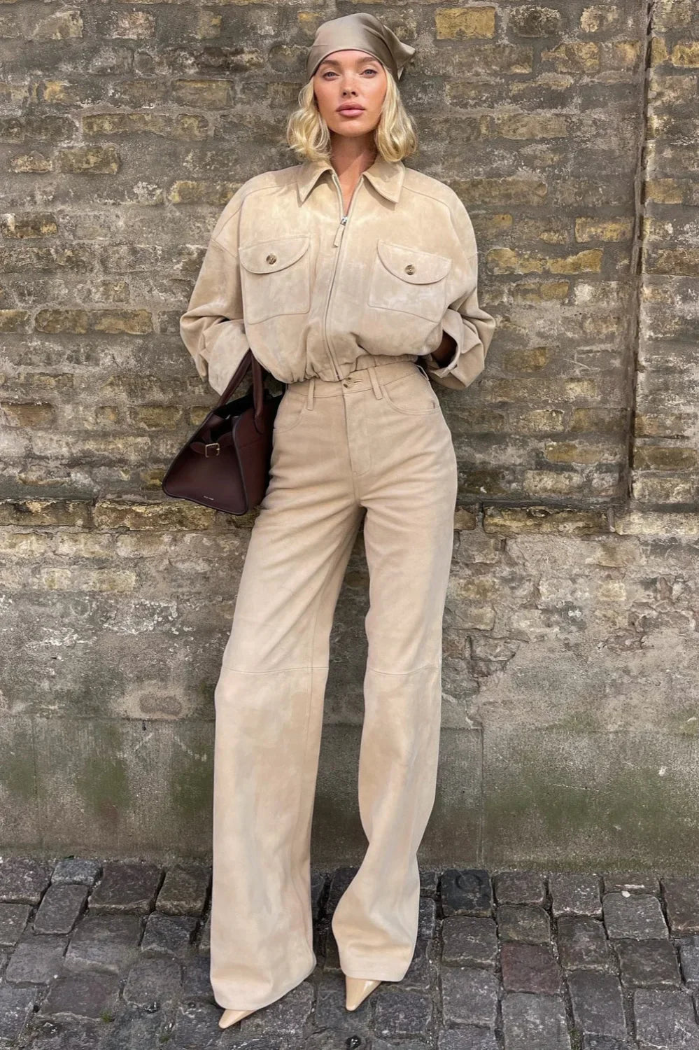 High Waist Utility Two Piece Pants Set