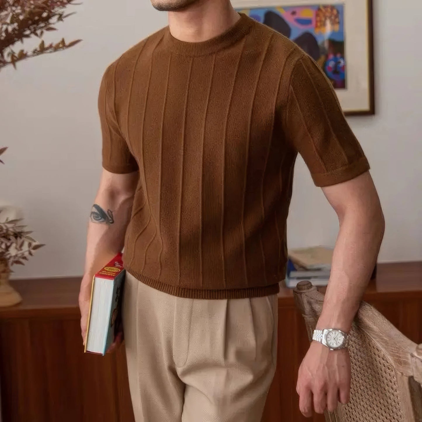 Antonio Round Neck T Shirt