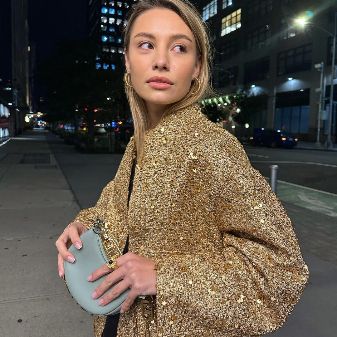 Alessia - Sequins Embroidered Jacket