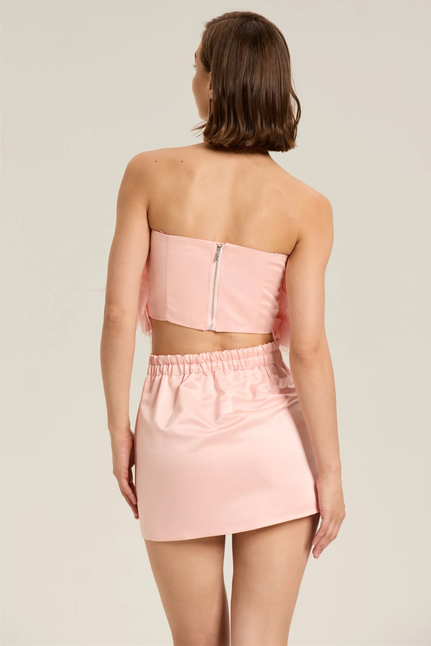 Renata Floral Corset Mini Skirt Set