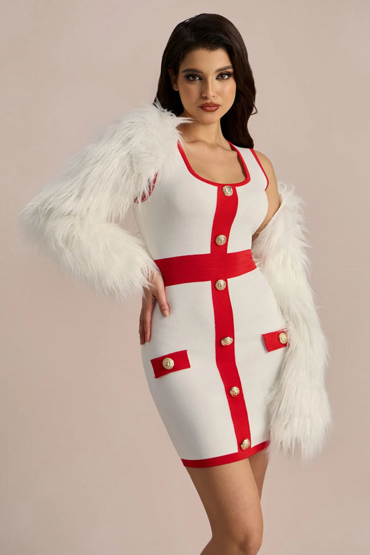 Zora Faux Fur Bolero Jacket