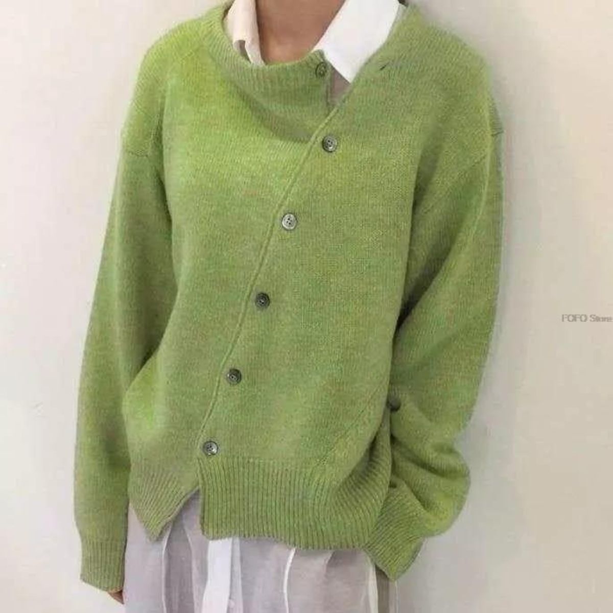 | Women’s Winter Button Knit Sweater