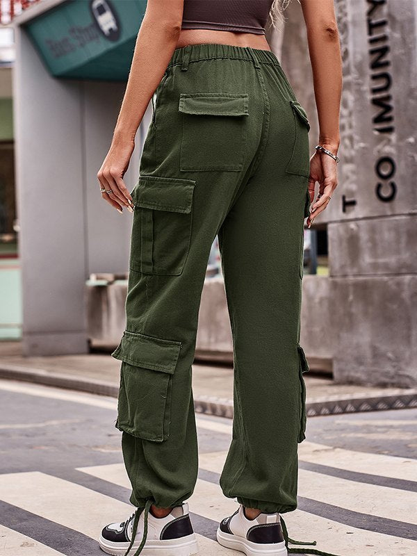 Multi Pockets Baggy Cargo Jeans