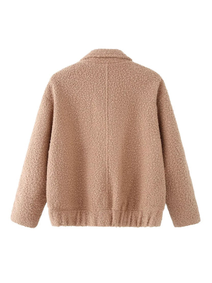 Amna Faux Shearling Jacket