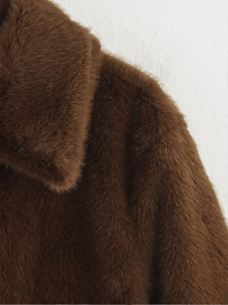Tayleigh Retro Faux Fur Jacket