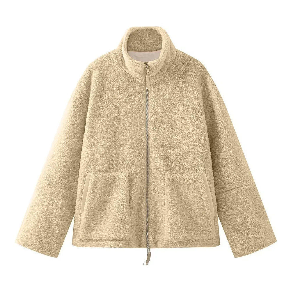 Rowan Faux Shearling Puffer Jacket