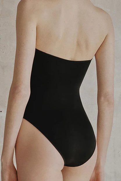 Morandi Colorblock High Waist Swimsuit Set