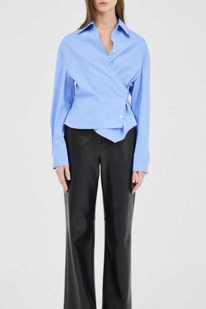 Anna Sui Striped Shirt