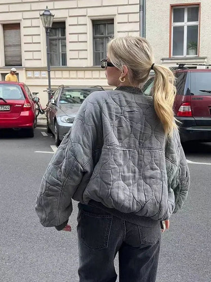 Maimouna Padded Oversize Bomber Jacket