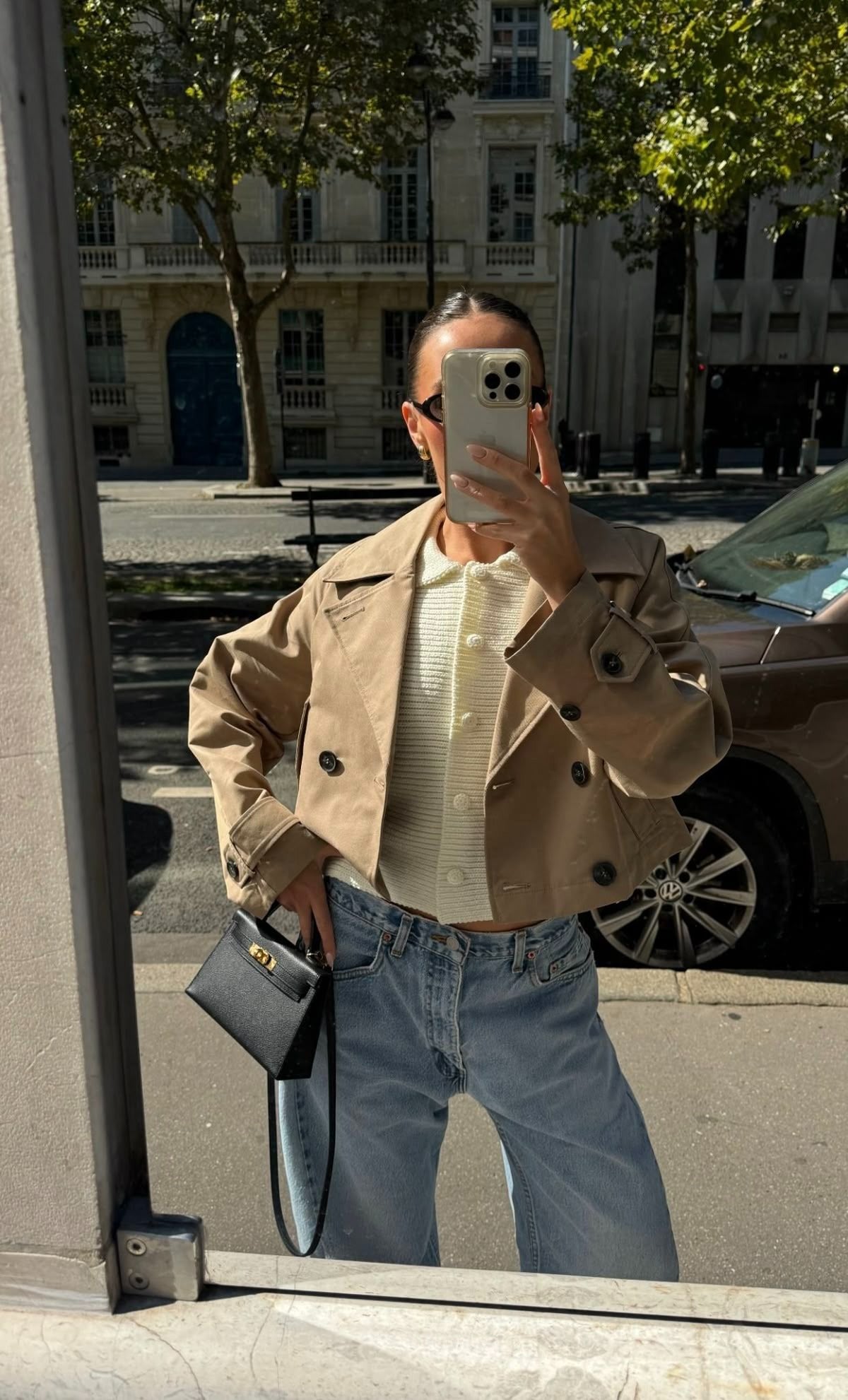 Wilma Double-Breasted Trench Jacket