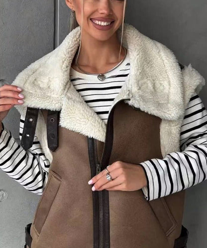 Annette Faux Fur Vest