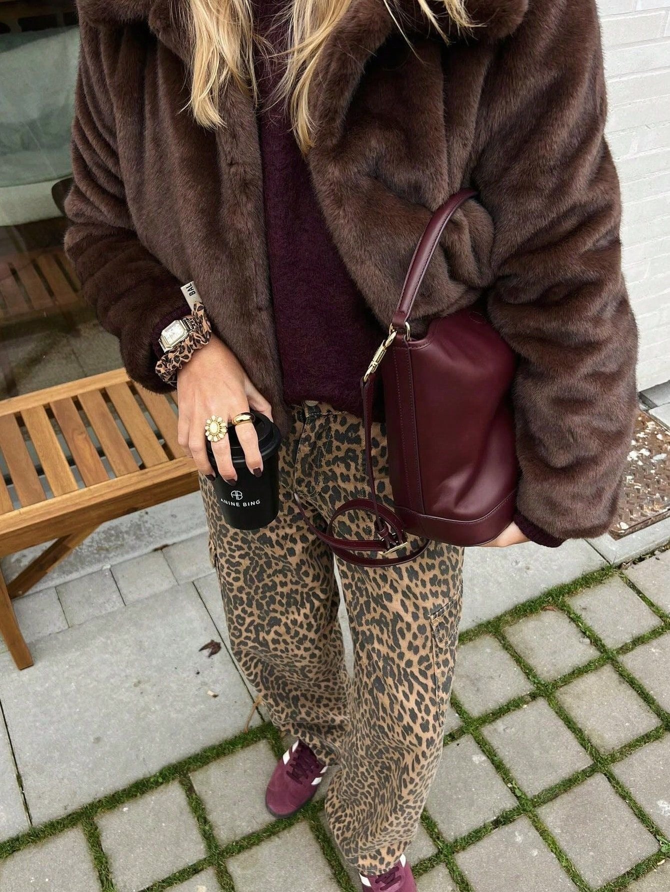 Alexia Faux Fur Coat