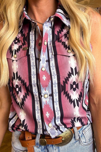 The Anson Aztec Button Down