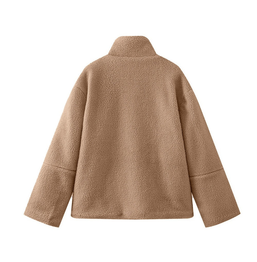 Rowan Faux Shearling Puffer Jacket
